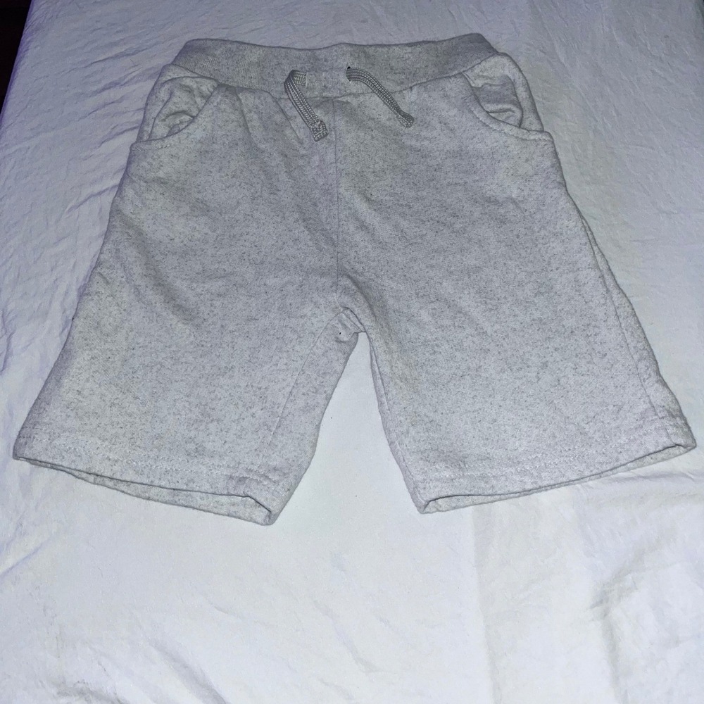 Kenneth Cole Kids‎ Light Gray Fleece Athletic Shorts Size 7